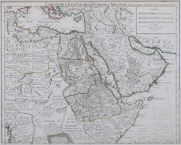 Guillaume Delisle, 1707