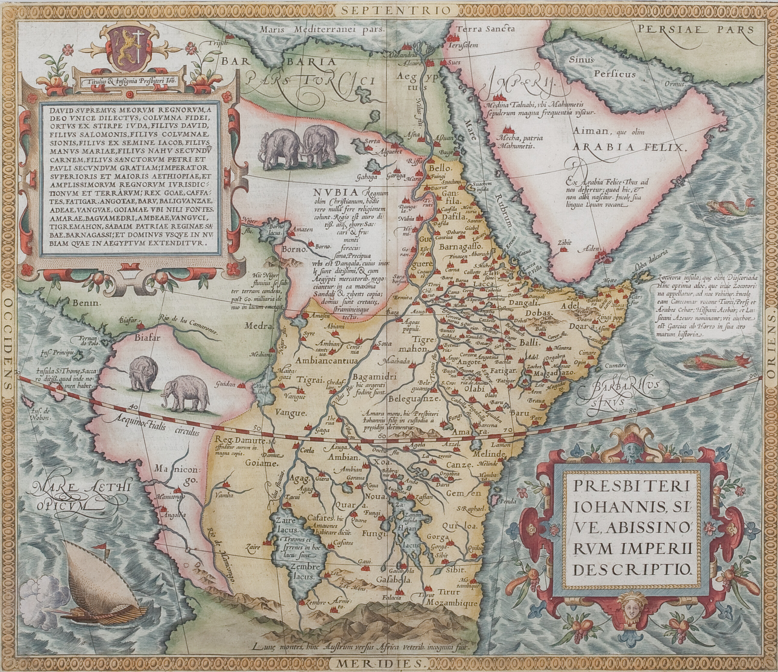 Abraham Ortelius, 1574