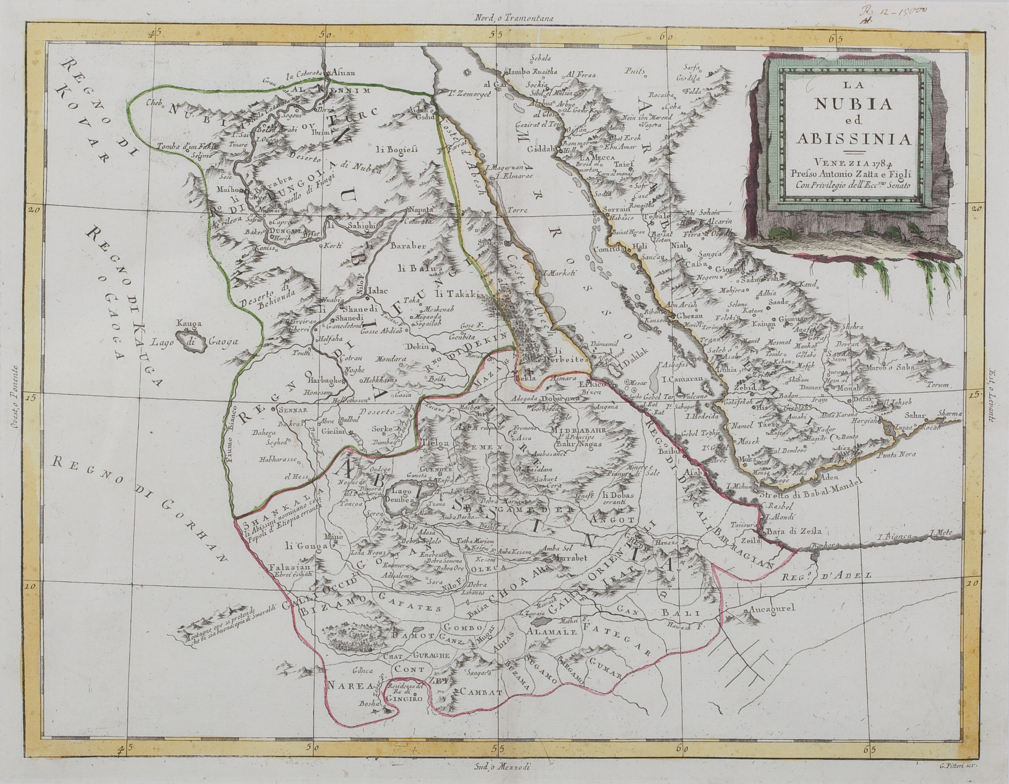 Antonio Zatta, 1784